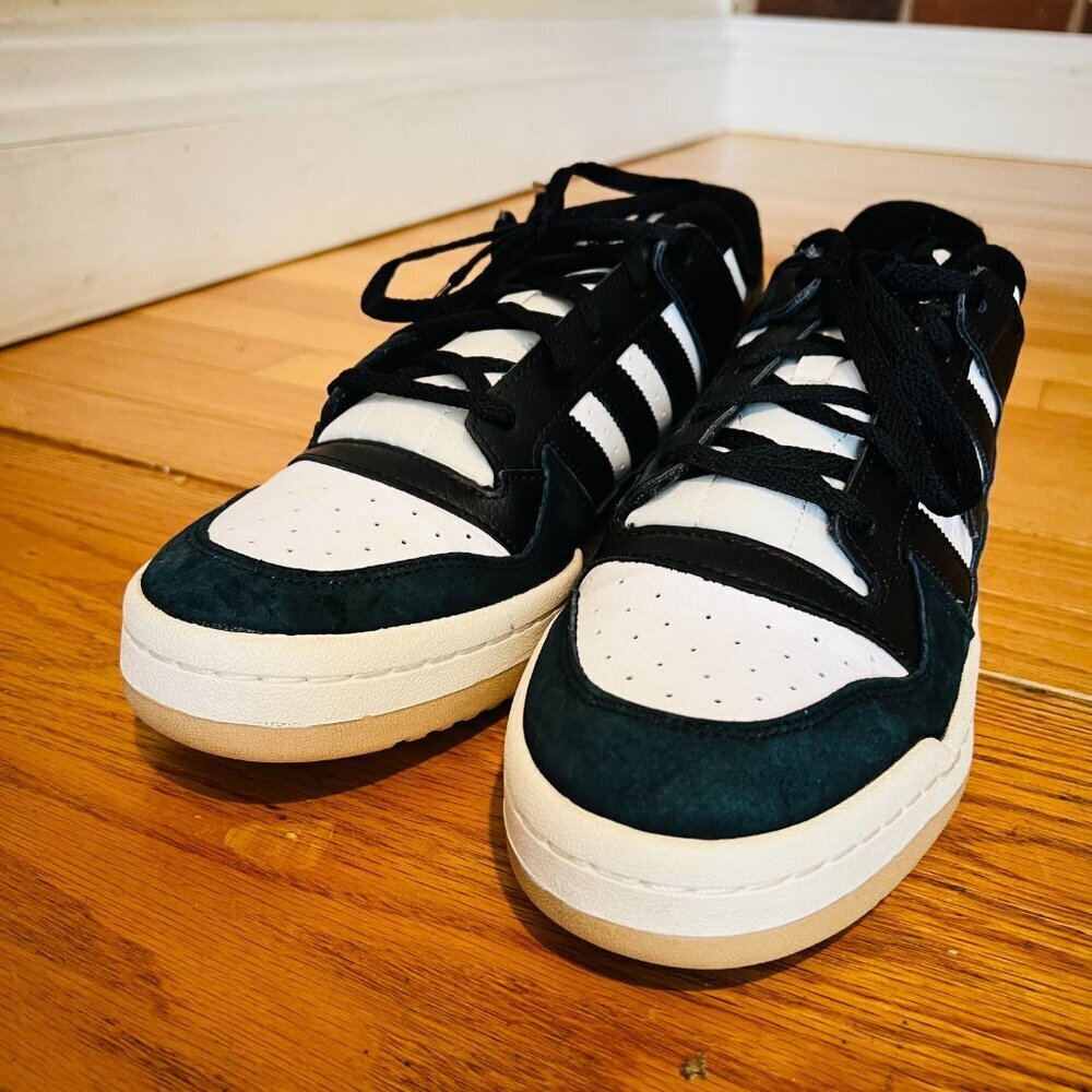 ADIDAS ORIGINALS FORUM LOW CL MEN'S SNEAKERS Size 12 - Picture 4 of 16